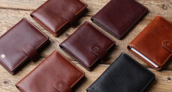 top full grain rfid wallets