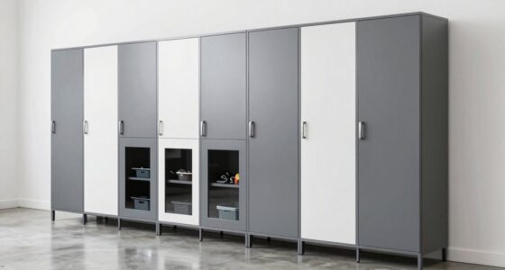 top garage cabinet sets