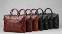 top grain leather briefcases