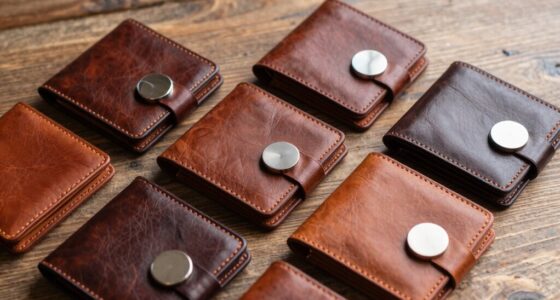 top grain leather wallets