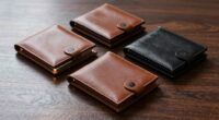 top grain leather wallets