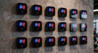 top gym timer wall mounts