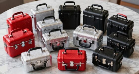 top hard shell makeup cases