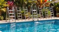 top heavy duty pool ladders