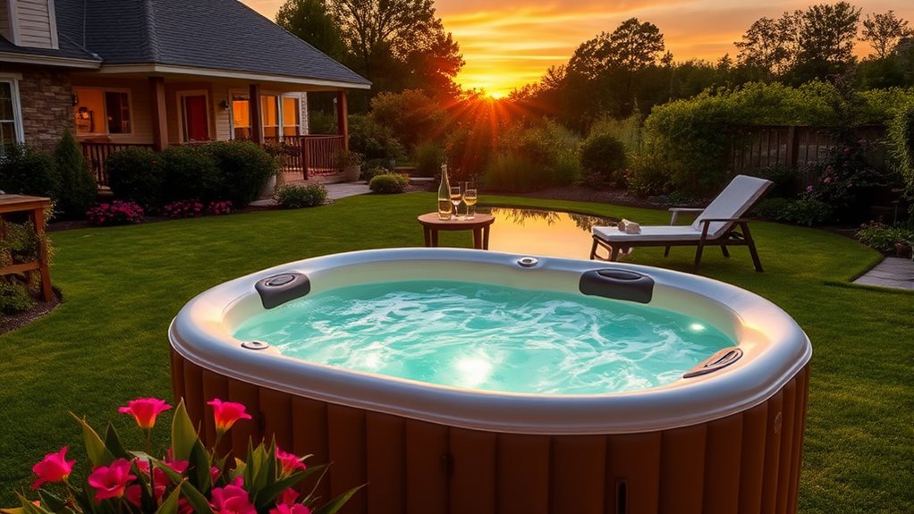 top inflatable hot tubs