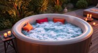 top inflatable hot tubs