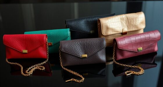 top italian leather clutches