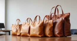 top italian leather laptop totes