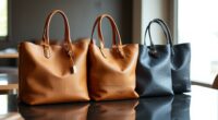 top italian leather tote bags