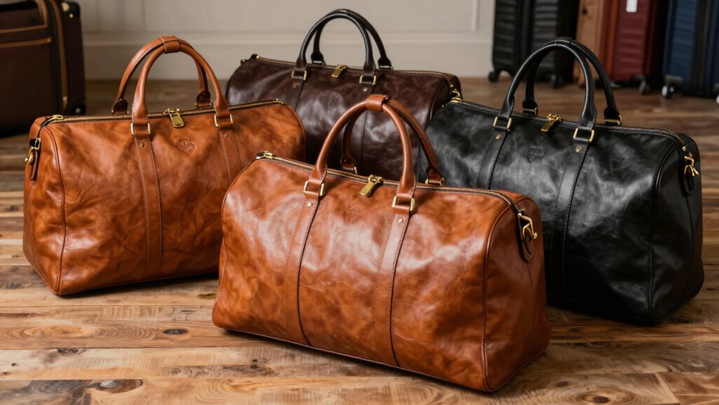 top italian leather travel bags