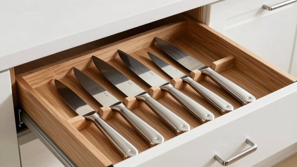 top knife drawer organizers