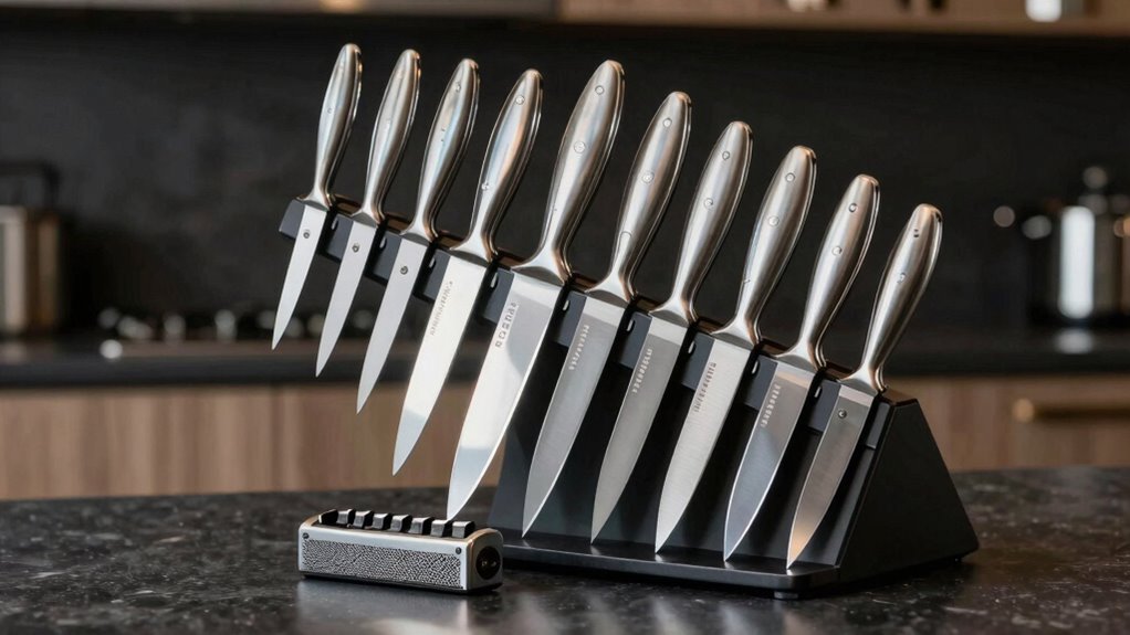 top knife sets with sharpeners