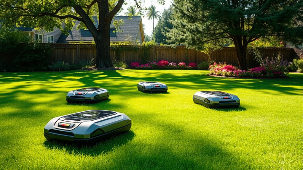 top large yard robotic mowers
