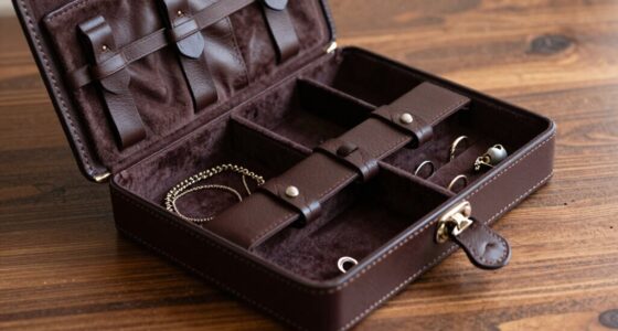 top leather jewelry organizers