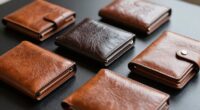top leather rfid clutch wallets