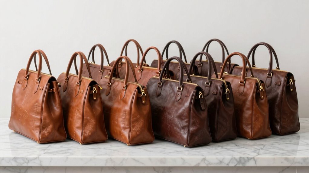 top leather shoe bags