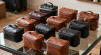 top leather travel cosmetic cases