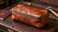 top leather travel dopp kits