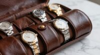 top leather travel watch cases