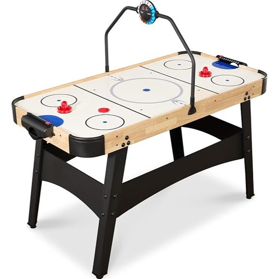 Best Choice LED Air Hockey Table with Scoreboard
