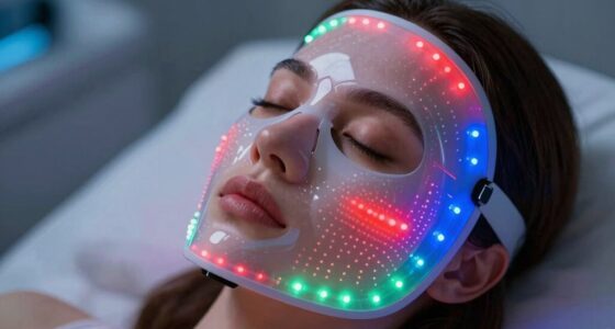 top led face mask options
