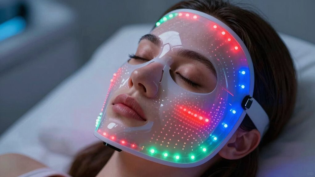 top led face mask options