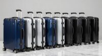 top luxury hard shell suitcases