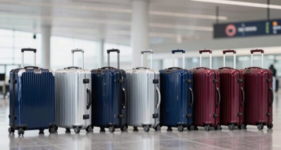 top luxury spinner suitcases