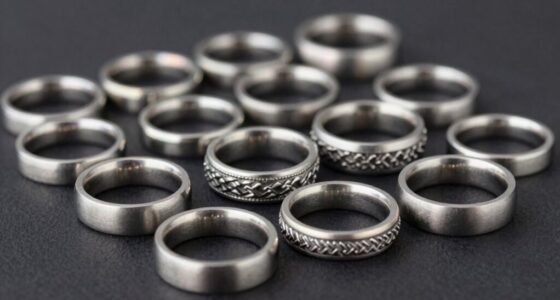 top luxury titanium rings
