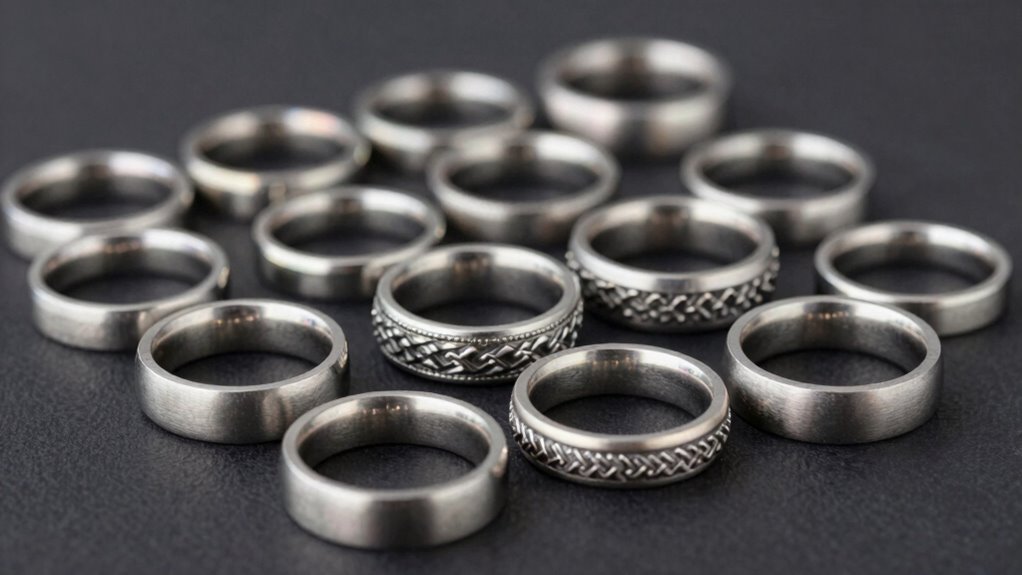 top luxury titanium rings