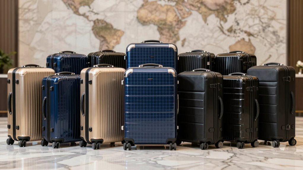top luxury travel luggage