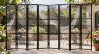 top magnetic screen doors
