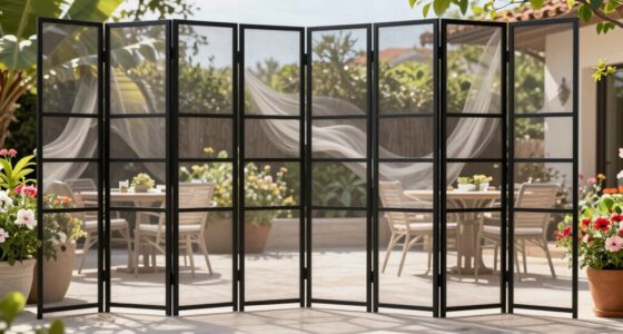 top magnetic screen doors