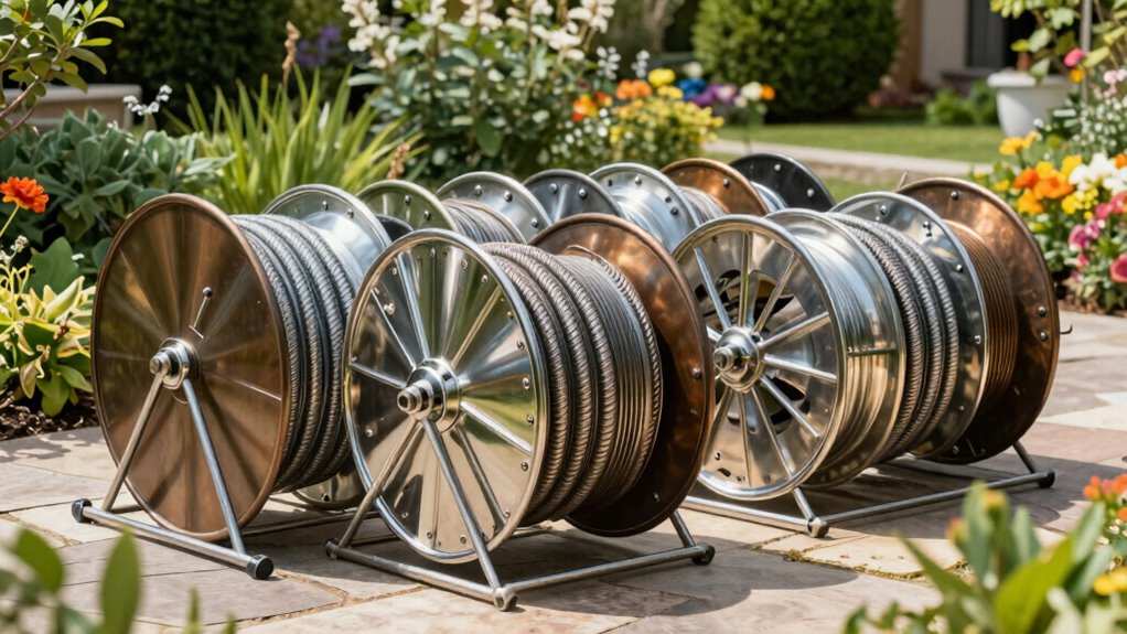 top metal hose reel options