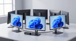 top monitors with docking