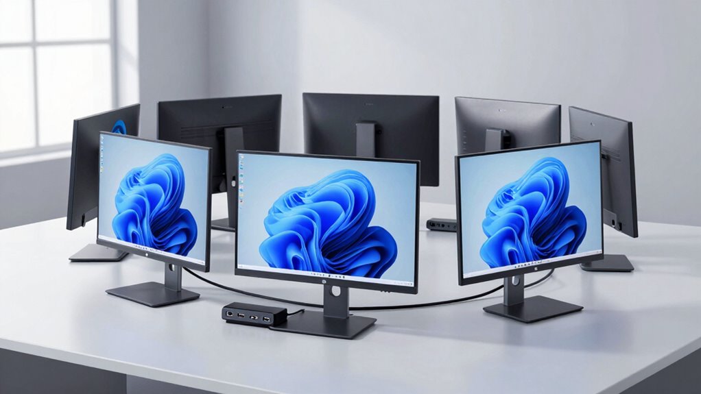 top monitors with docking
