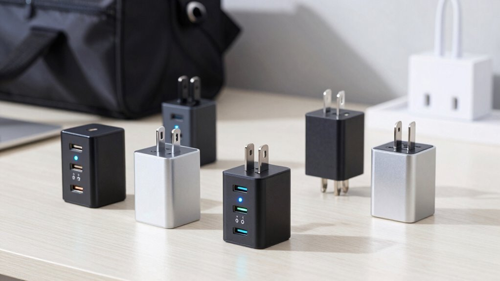 top multi port travel chargers