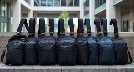 top nylon commuting sling bags