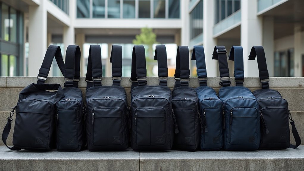 top nylon commuting sling bags