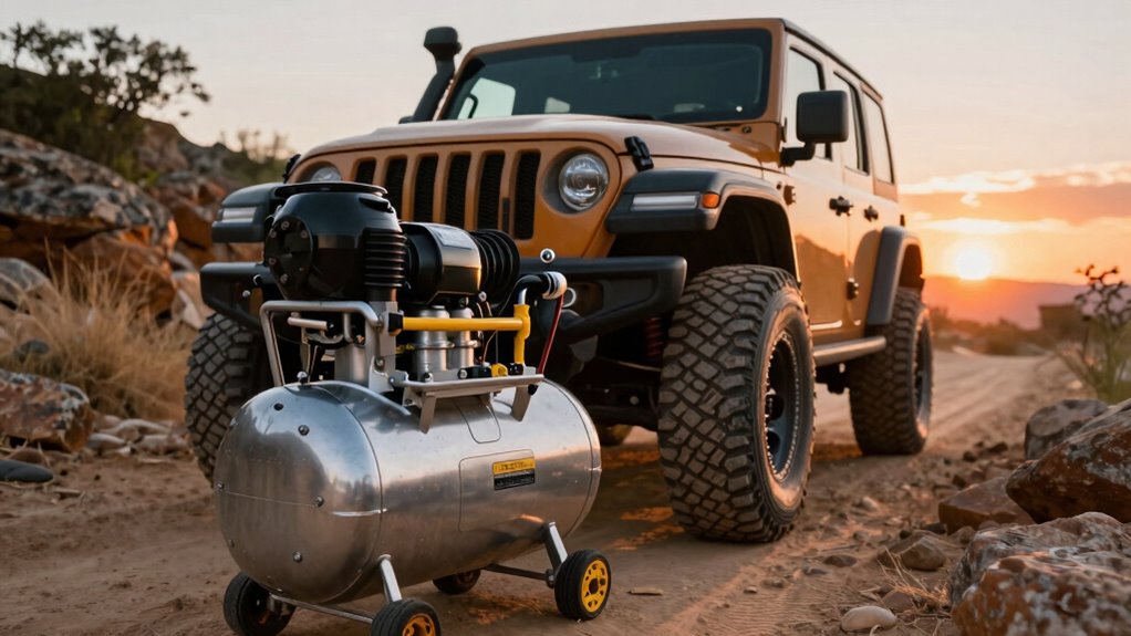 top off road air compressor kits
