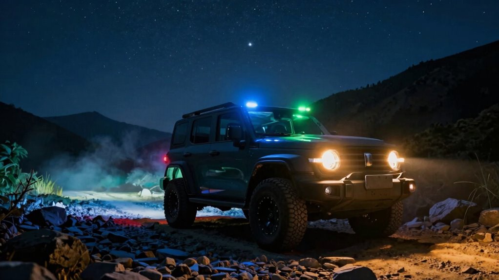 top off road lighting kits