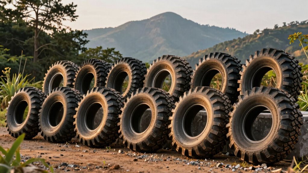 top off road truck tires