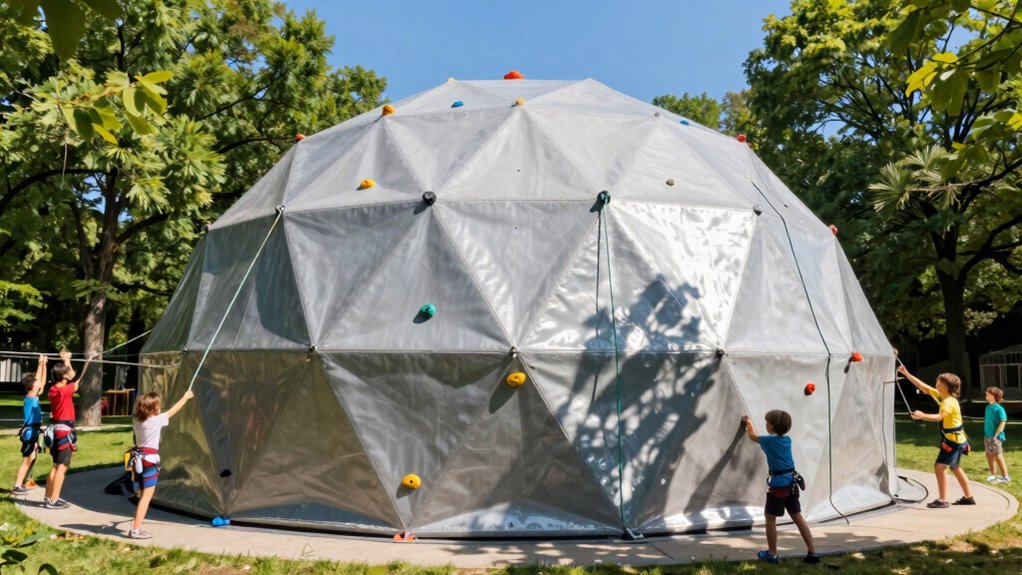 top outdoor climbing domes