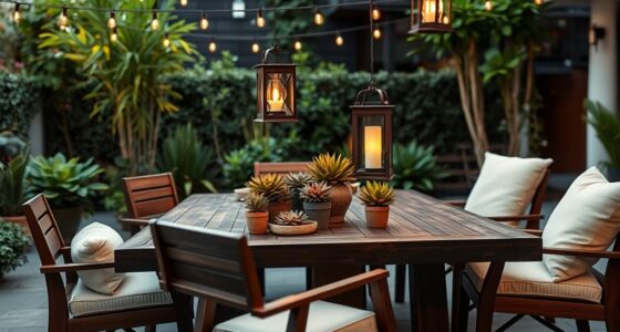 top outdoor dining set trends