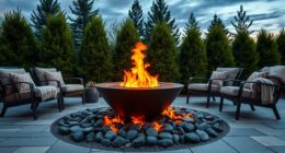 top outdoor fire pits