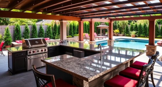 top outdoor kitchen island designs