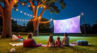 top outdoor movie projectors