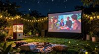 top outdoor movie screen options