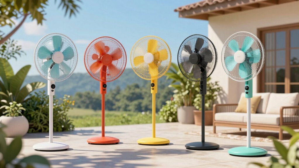 top outdoor pedestal fans