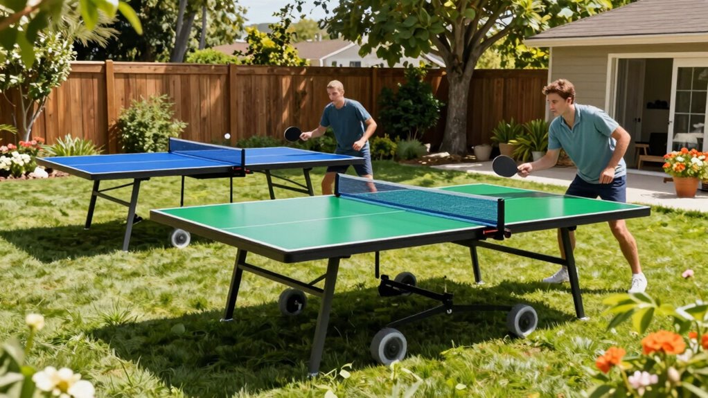 top outdoor ping pong tables